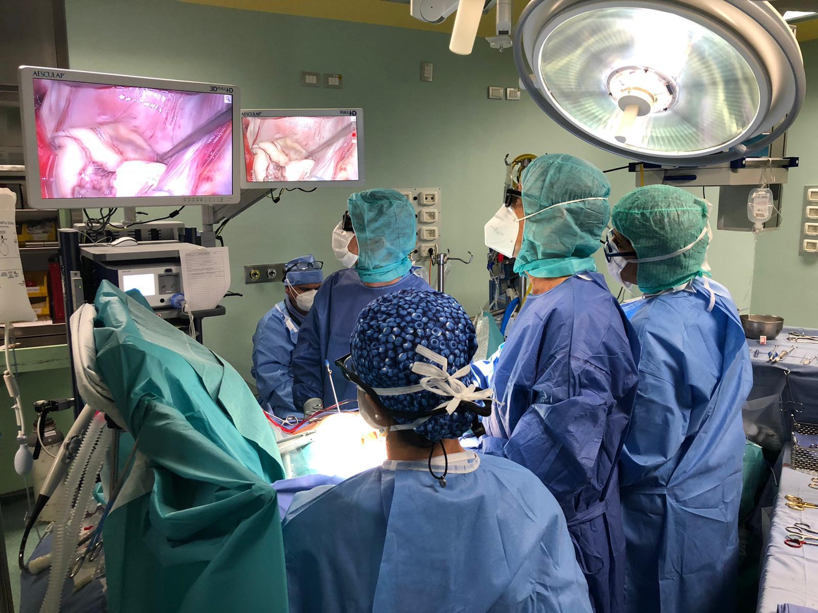 Cuore operato in endoscopia 3D, al San Donato prima italiana
