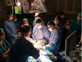 Spina bifida corretta in utero, intervento al S.Raffaele Milano
